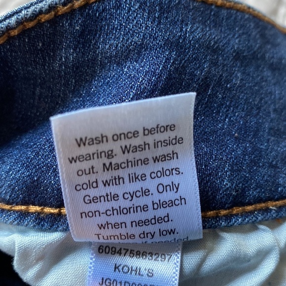 So Low Rise Midi Denim Shorts 7/28 - Picture 9 of 9